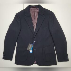 Report Collection Popcorn Texture Sportcoat Men's Size 40R Blue 41REX2700R New